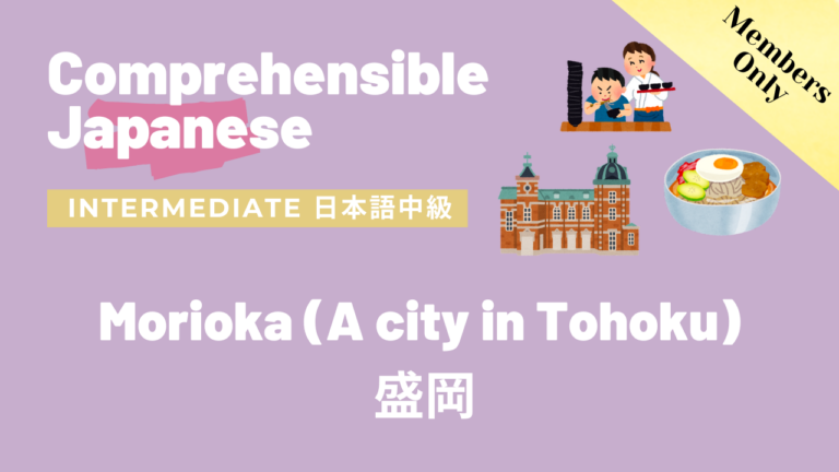 盛岡市 Morioka (A city in Tohoku)
